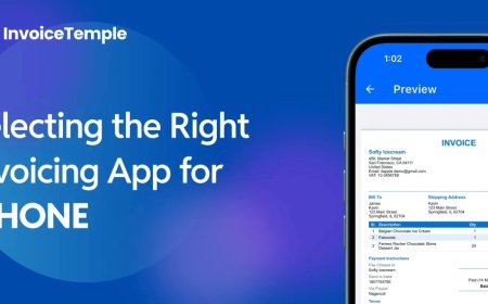 Right Invoicing App for iPhone: InvoiceTemple