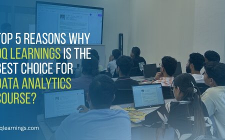 Top 5 Reasons Why DQ Learnings is the Best Choice for  Data Analytics Course?