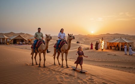 Dubai Desert Safari for Family: The Ultimate Guide to a Magical Experience in the Dunes