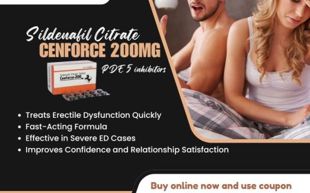 Cenforce 200mg: Trusted by Men for Effective ED Treatment