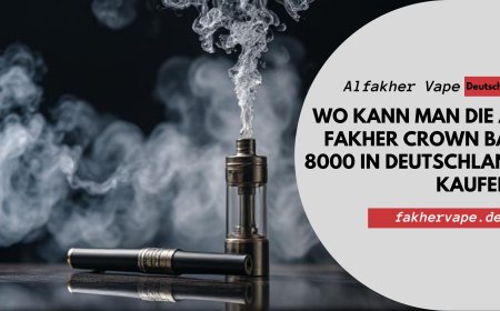 Wo kann man die Al Fakher Crown Bar 8000 in Deutschland kaufen?