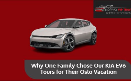 Why One Family Chose Our KIA EV6 Tours for Their Oslo Vacation