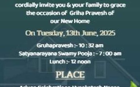 Free Editable Griha Pravesh & House Warming Invitations