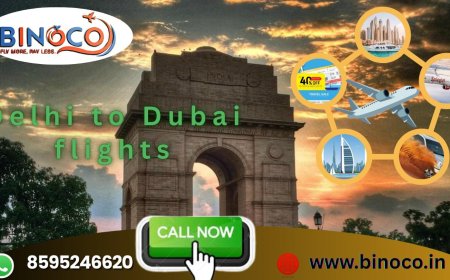 Delhi to Dubai Flights 2025: Where Luxury Meets the Sky with Binoco"