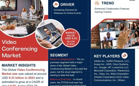 Video Conferencing Market Size & Forecast 2025–2030: Trends and Growth Insights