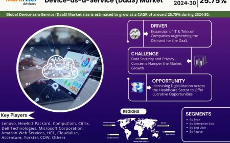 Device-as-a-Service (DaaS) Market Size & Forecast 2024–2030: Trends and Growth Insights