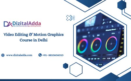 Video Editing & Motion Graphics Course in Delhi