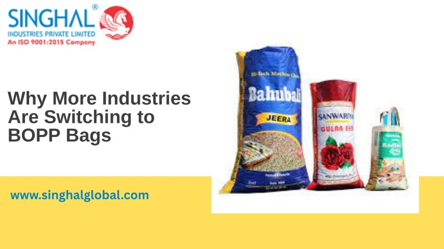 Why More Industries Are Switching to BOPP Bags