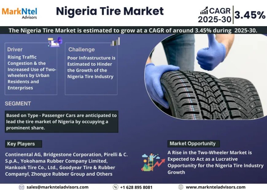 Nigeria Tire Market Comprehensive Analysis and Forecast 2025 to 2030