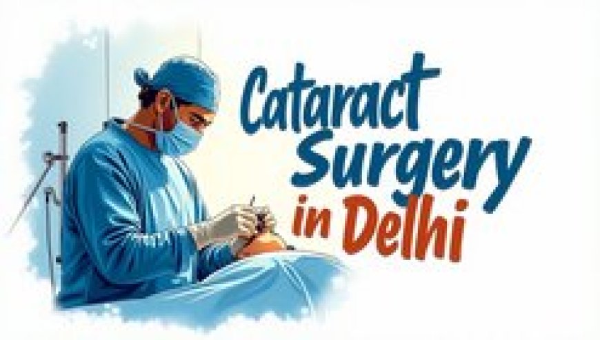 Cataract Surgery in Delhi – Advanced & Affordable Eye Care at EyeMantra