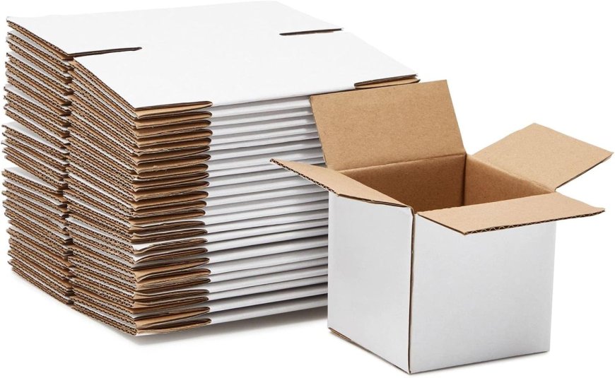 White Corrugated Boxes for Retail and E-Commerce