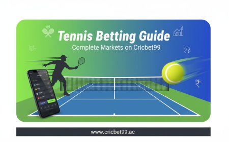 Tennis Betting on Cricbet99: Complete Betting Markets Guide