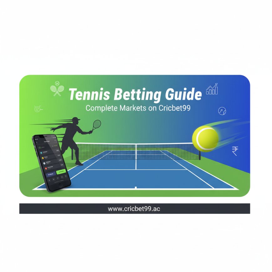 Tennis Betting on Cricbet99: Complete Betting Markets Guide